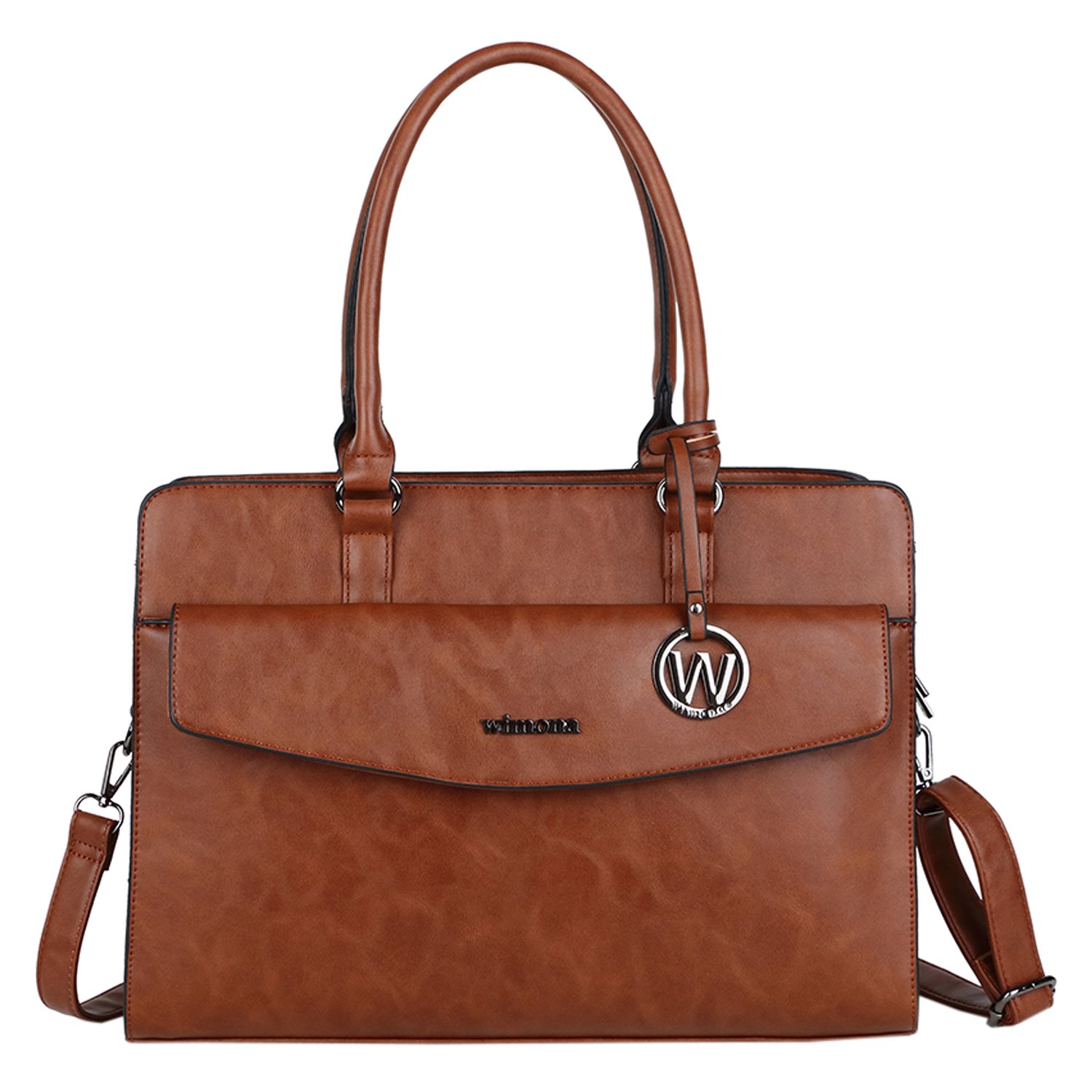 Wimona Valentina Laptoptas cognac