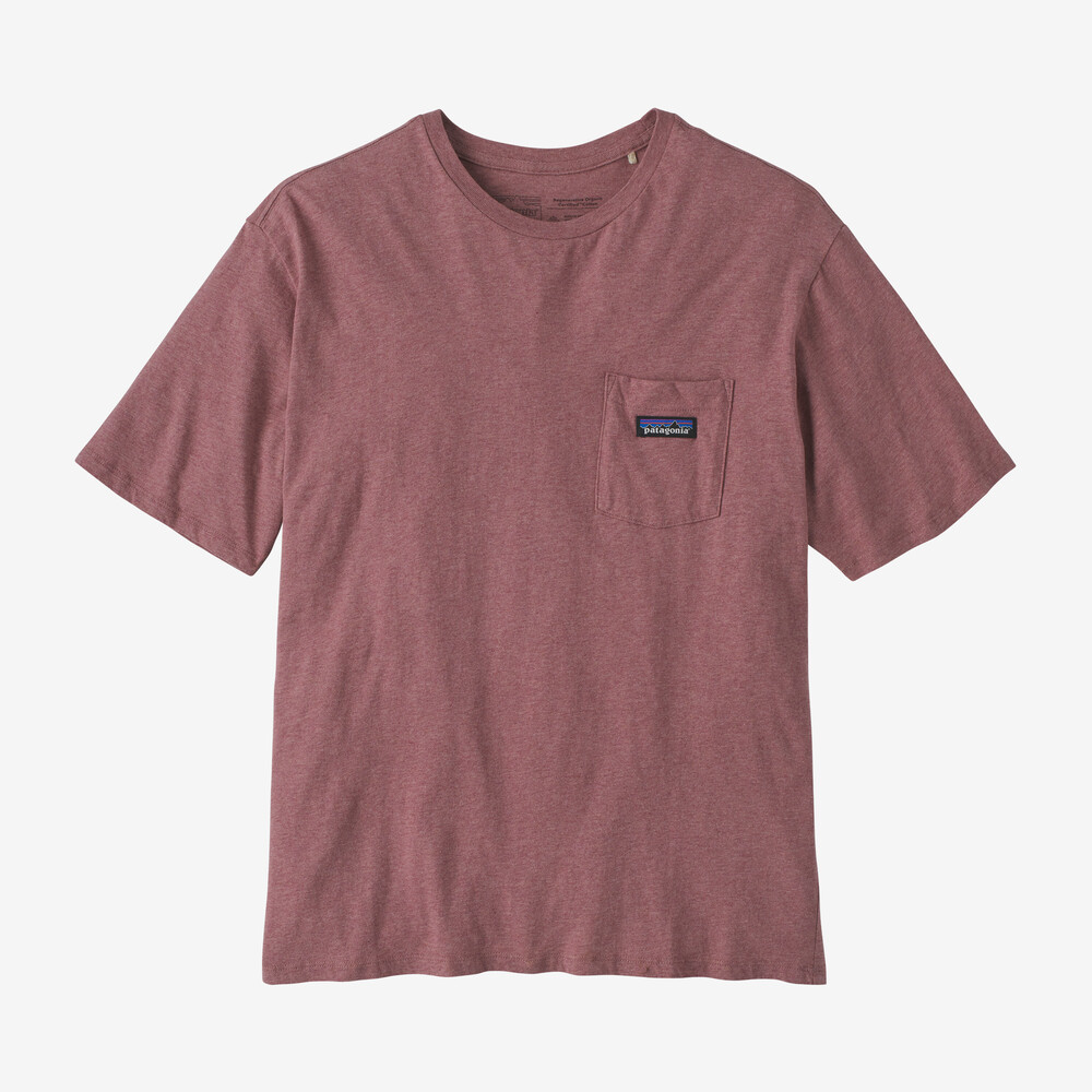Leichtes Herren-T-Shirt aus regenerativer, biozertifizierter Baumwolle mit Tasche