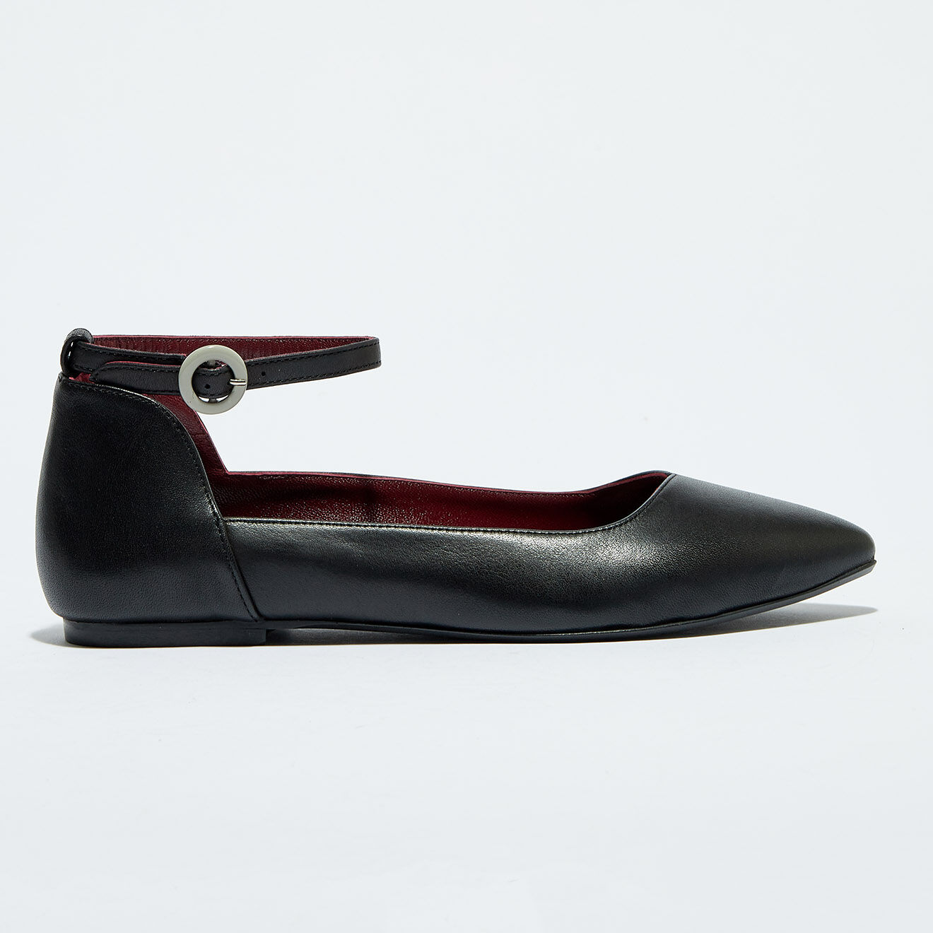 Sambapah Ballerines en Cuir Léa noires