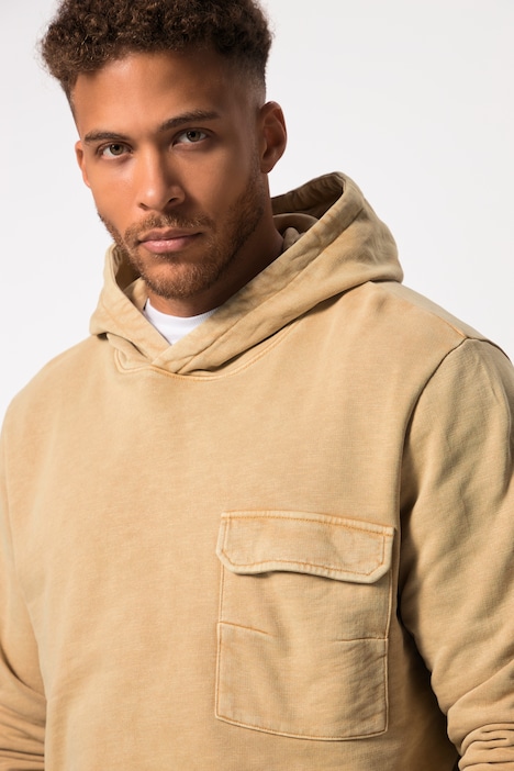 STHUGE Hoodie, Kapuze, Vintage Look, bis 8 XL
