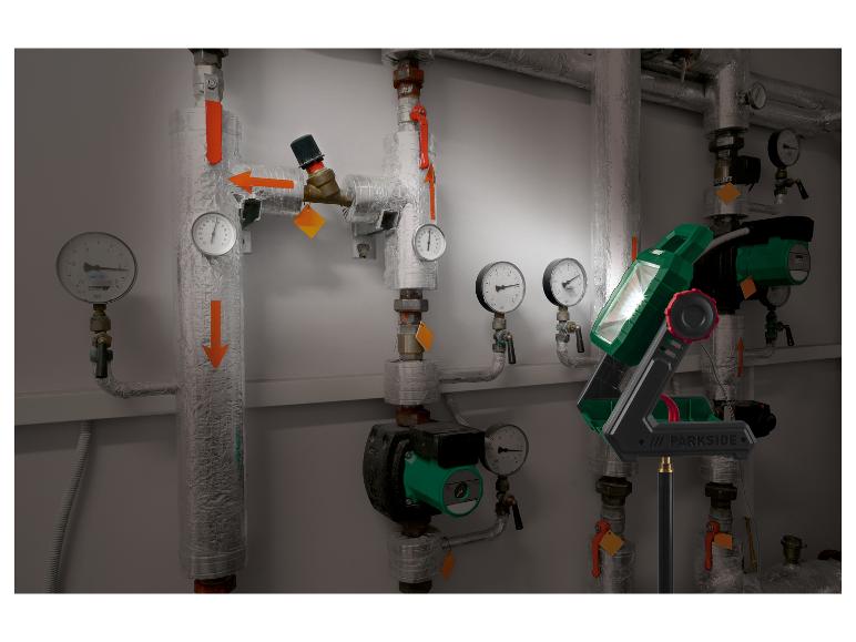 Accu-LED-schijnwerper 20 V zonder accu en lader