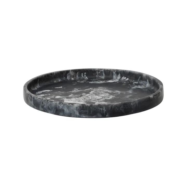 Ferm Living - Mist Tablett, Ø 30 cm, charcoal