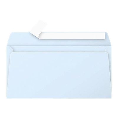 Pollen - 20 Enveloppes - 110 x 220 mm - 120 g/m² - bleu