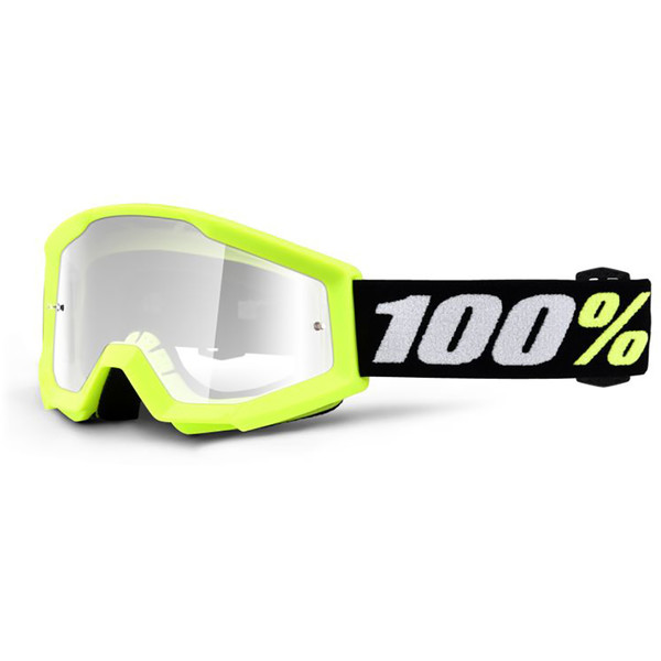 100% - Masque enfant Strata Mini Jaune
