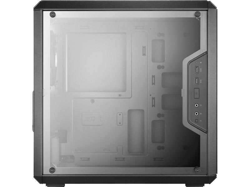 Cooler Master PC-Gehäuse MasterBox Q300L Schwarz Flexibel gestaltbarer Mini-Tower