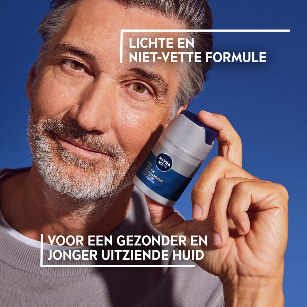 Nivea Men Anti-Age Hyaluron Gezichtcrème SPF 15 50 ml