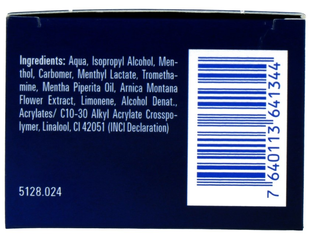 Axanova Cool Gel Verkoelende Zalf met Menthol en Arnica 125ML