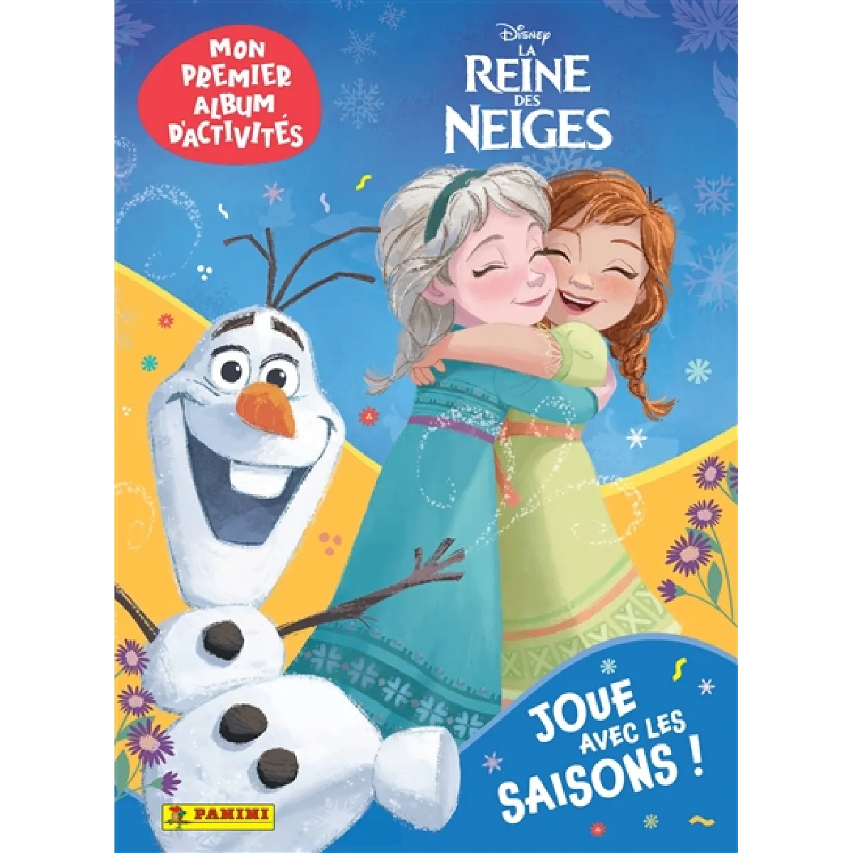La reine des neiges : mon premier album d'activités : joue avec les saisons !