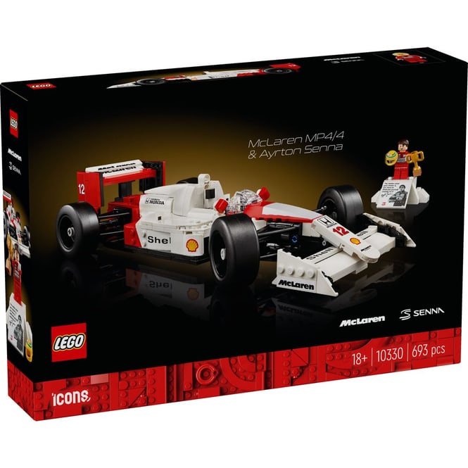 LEGO® Icons 10330 - McLaren MP4/4 & Ayrton Senna