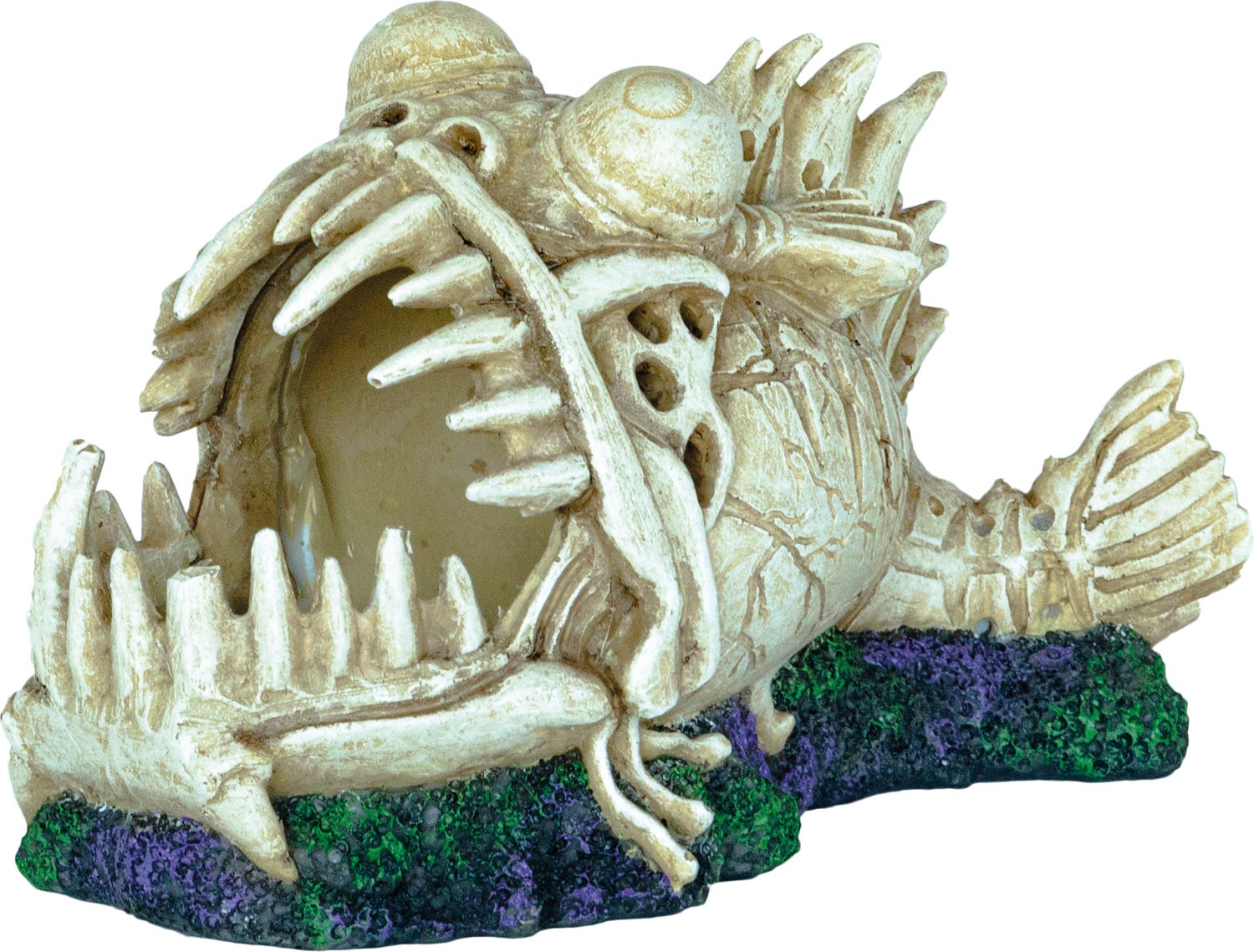 SuperFish aquarium decoratie DecoLED monster vis 20 x 11 x 13 cm