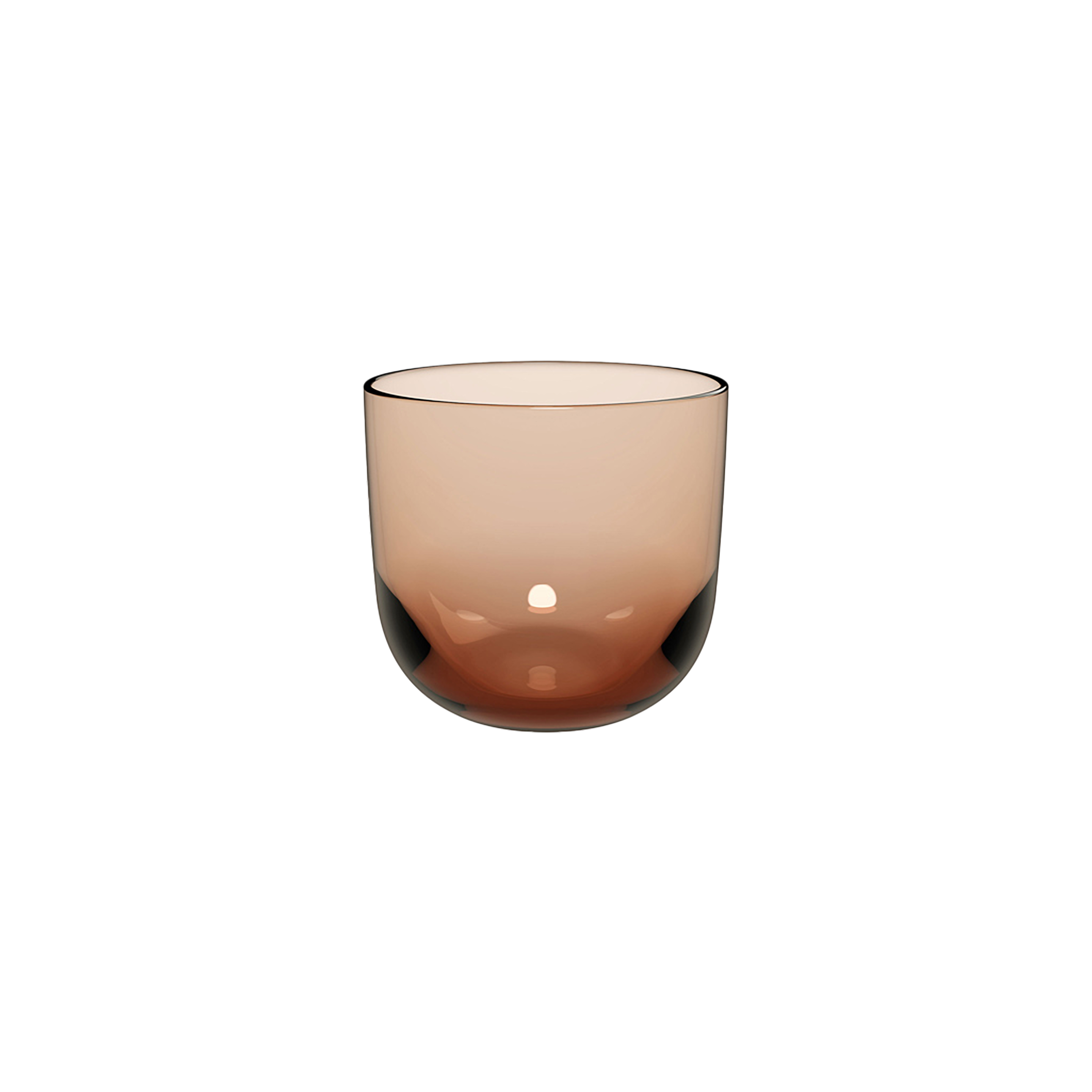 Like Glass Water glass Brown, 6.8 oz, crystal glass