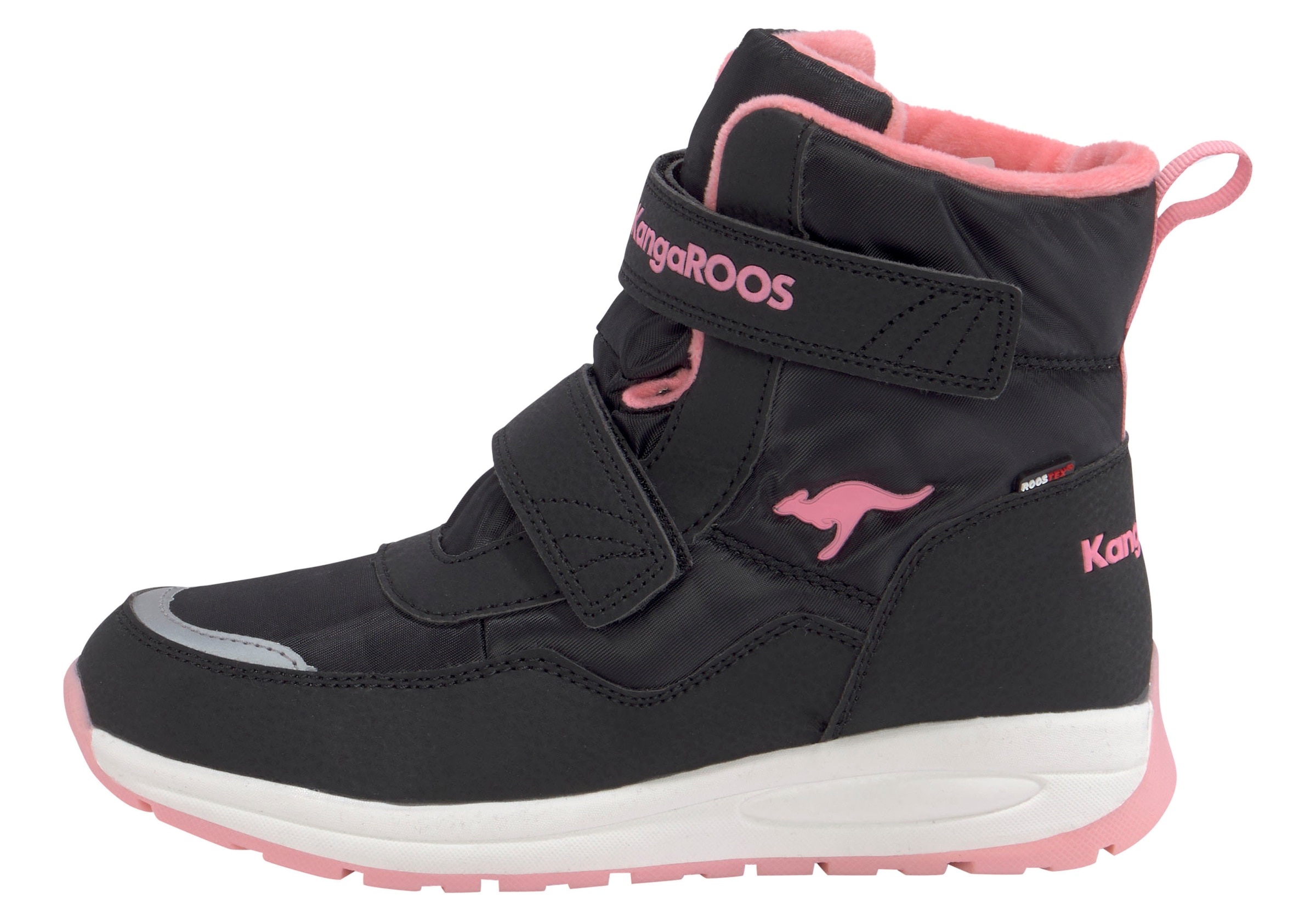 KangaROOS Winterstiefel »KP-Nala V Roostex«  Snowboots, Winterboots, Winterschuhe, wasserdicht mit Klettverschluss