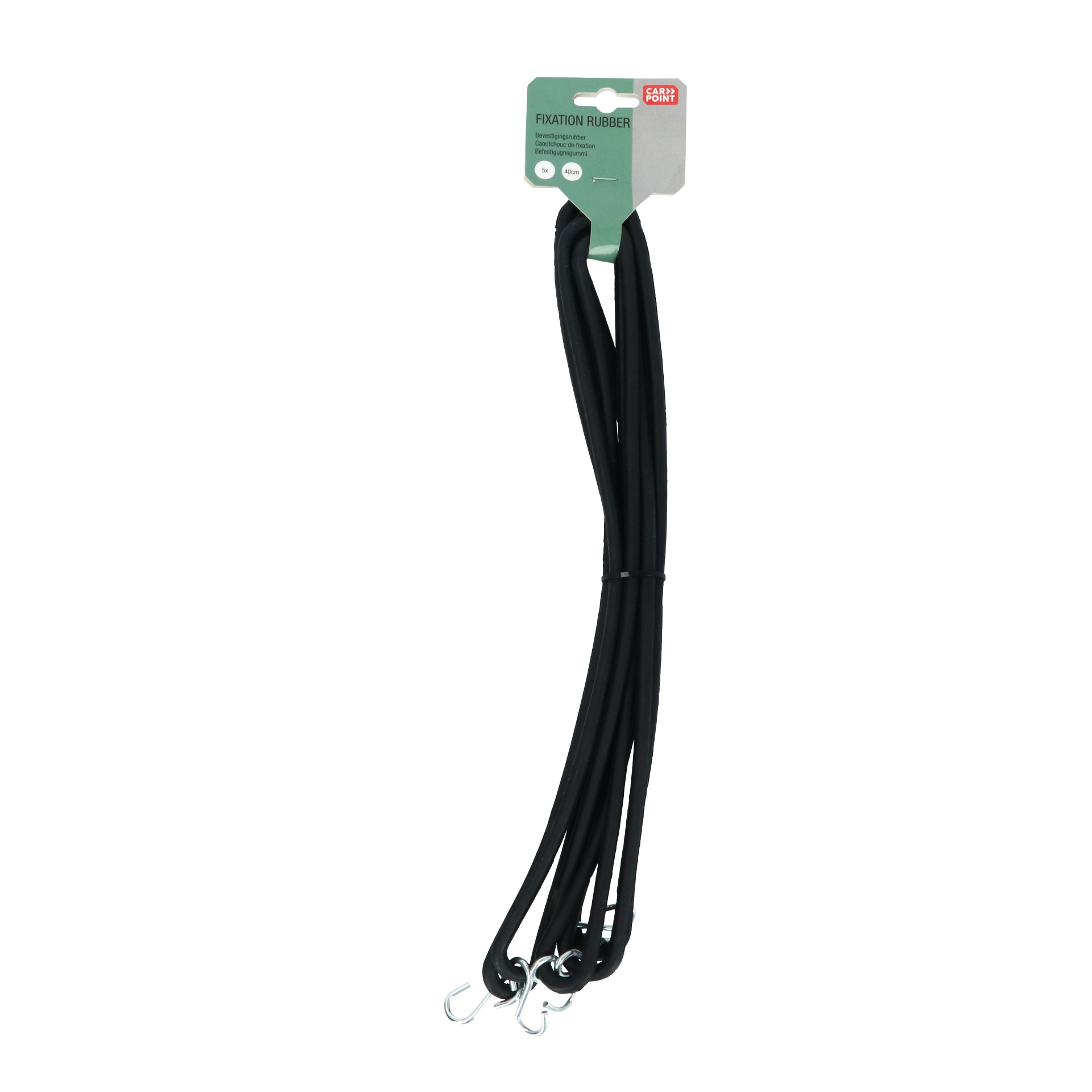 Carpoint 40 cm aanhangernet bevestigingsrubbers - Set van 5