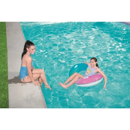 Bestway Schwimmring Regenbogen Ø ca. 91 cm, sortiert