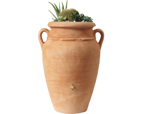 Wandamfora GARANTIA antiek 260 l terracotta