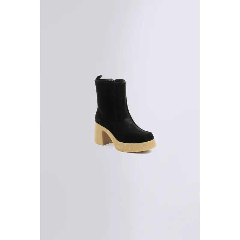 KICK CELEST NOIR BOOTS Cuir Femme