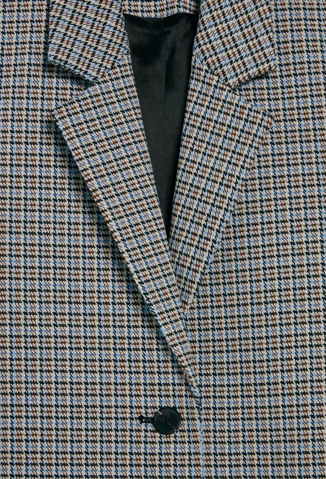 Veste &agrave; carreaux tailleur