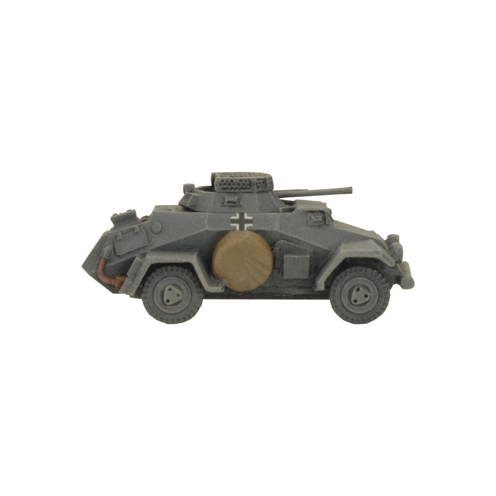 Flames of War - Sd Kfz 221 & 222 Light Scout Troop