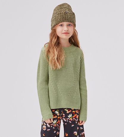 Molo -Bluse - Strick - Gillis - Vintage Green