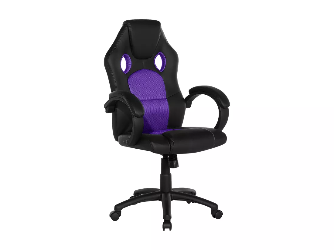 Chaise de bureau FIGHTER Cuir PU Violet