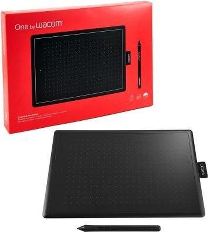 Wacom - Medium Grafische Tablet - EU Stekker - Ergonomische Pen