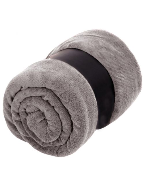 Bestgarden Plaid Luxe - Decoratie - 150x200 cm Smoke