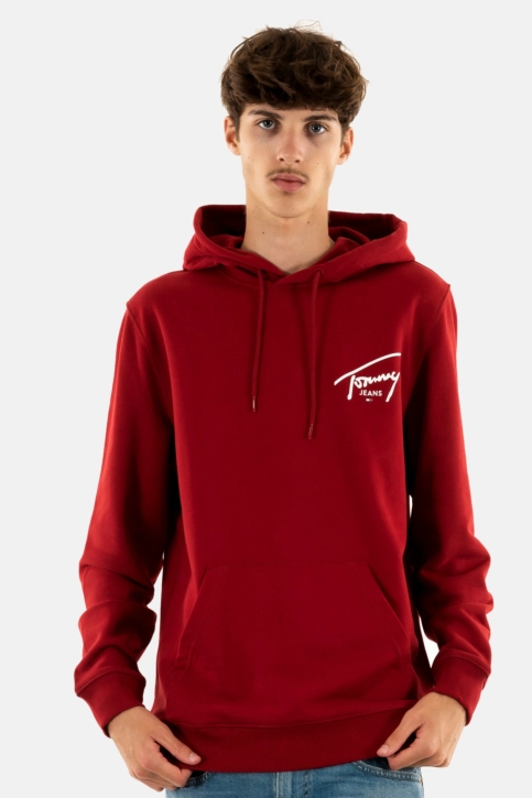 Sweat tommy jeans reg entry graphi xit regatta red