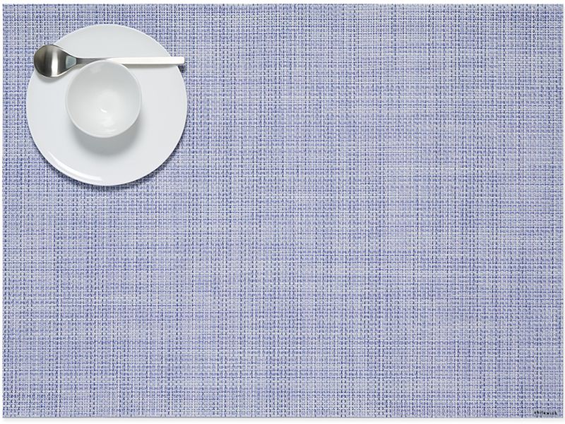 Chilewich Tischset Mini Basketweave, 36 cm x 48 cm, Periwin Platzset
