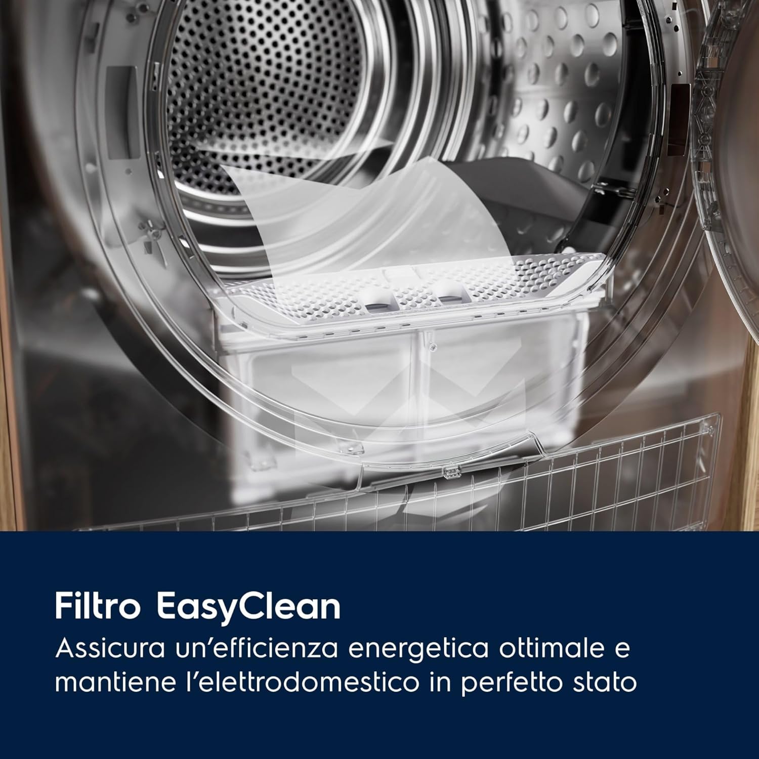 Electrolux EW7H28B Wäschetrockner Freistehend Frontlader 8 kg Weiß