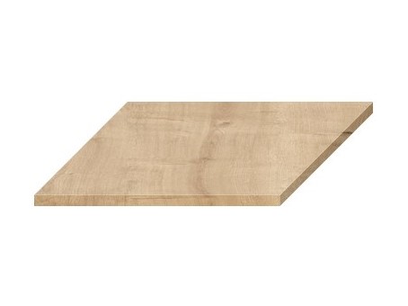 Fontana wastafel toppaneel 60x46cm licht eiken