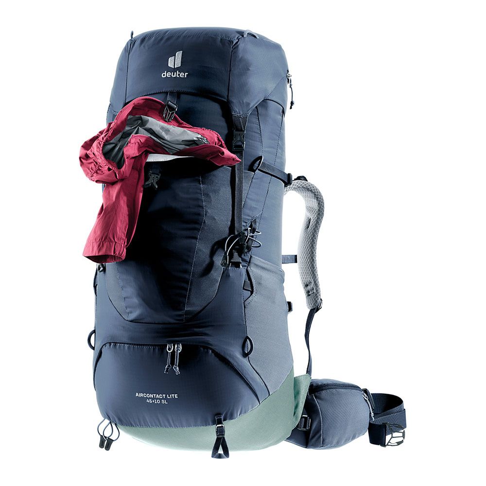 Deuter AIRCONTACT LITE 45+10L - Sac À dos ink/jade