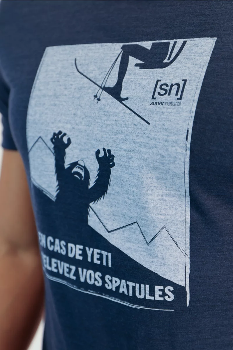 super.natural Yeti Herren T-Shirt