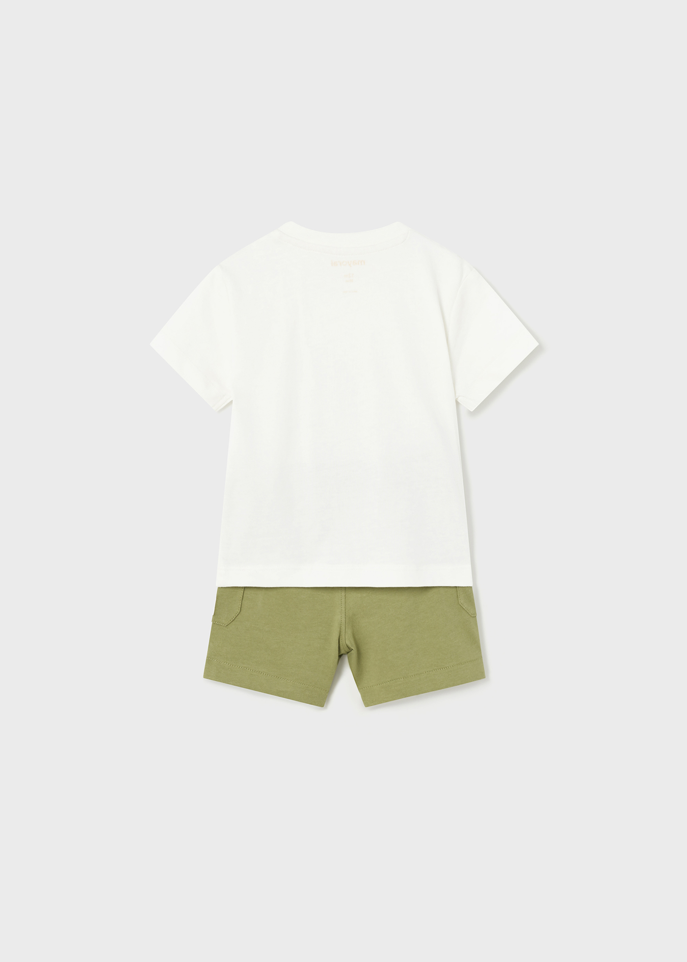Conjunto de 2 peças em algodão sustentável para bebê