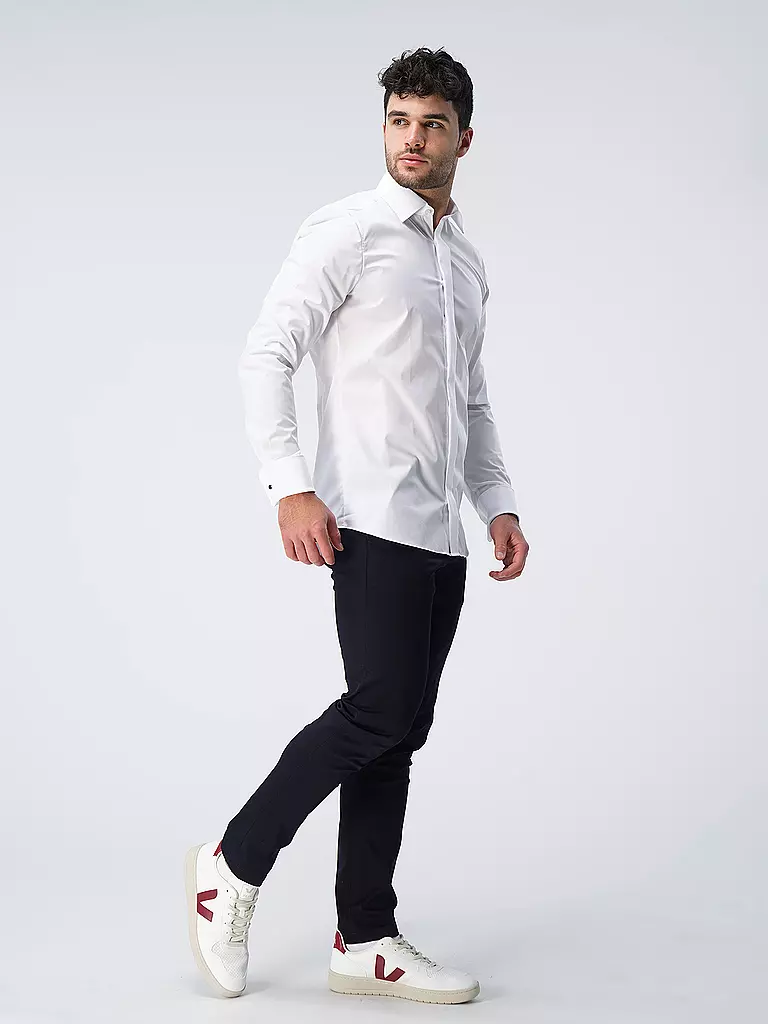 OLYMP LEVEL FIVE Business Hemd Slim Fit weiss