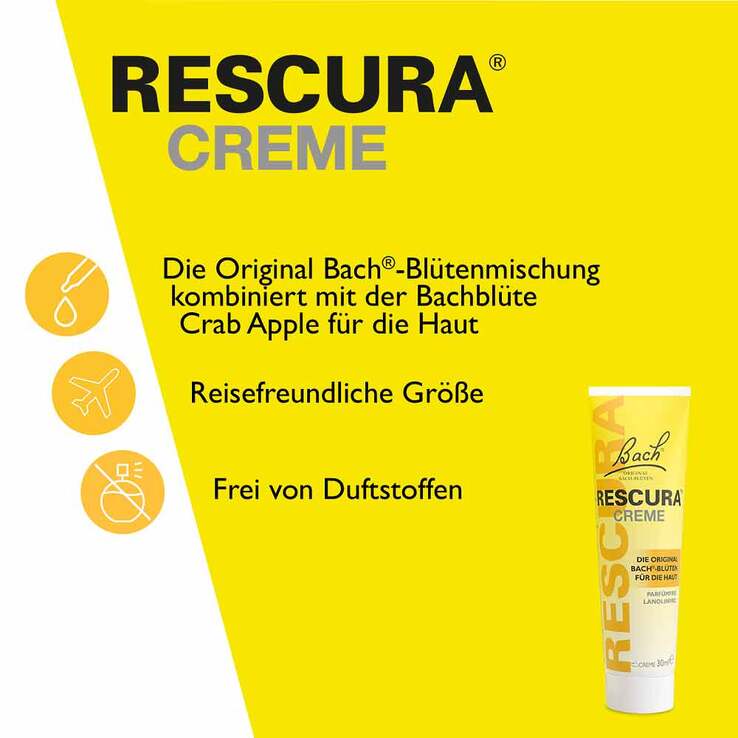 Bachblüten Original Rescura Creme, 30 ml