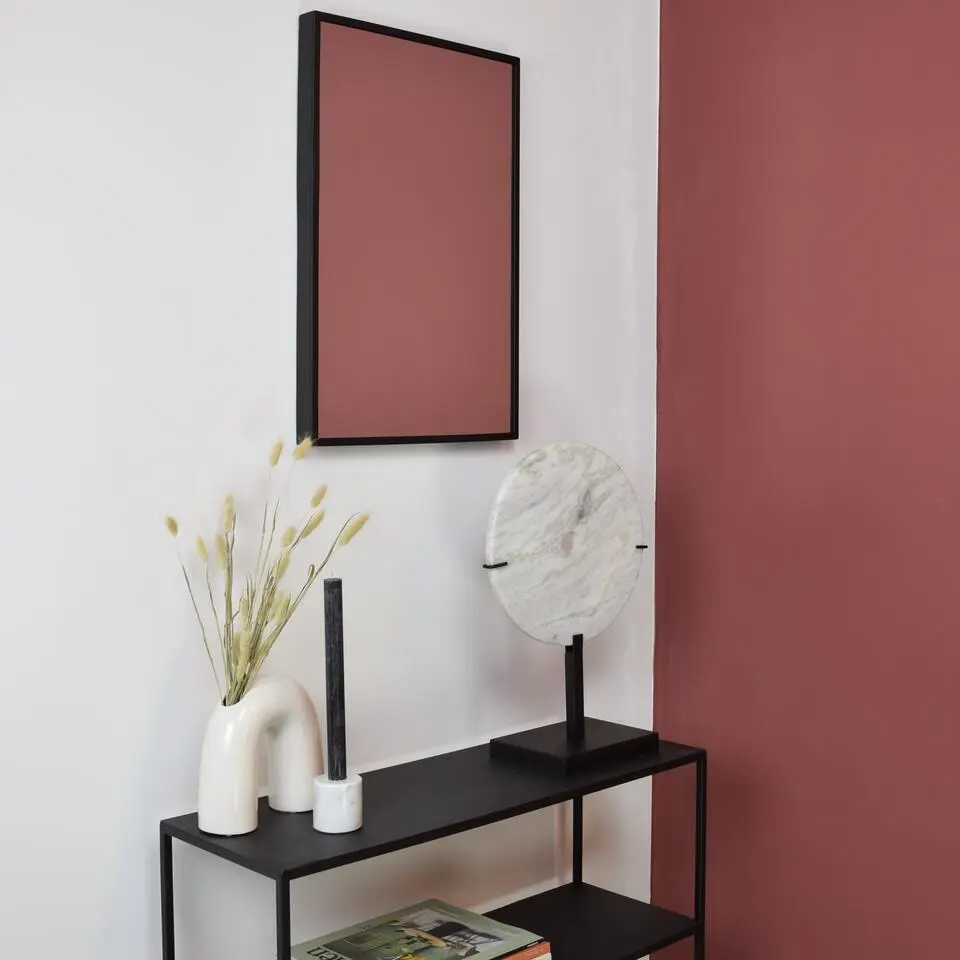 LOFT42 Circle Ornament op Voet - Marmer - Metaal - Ø30