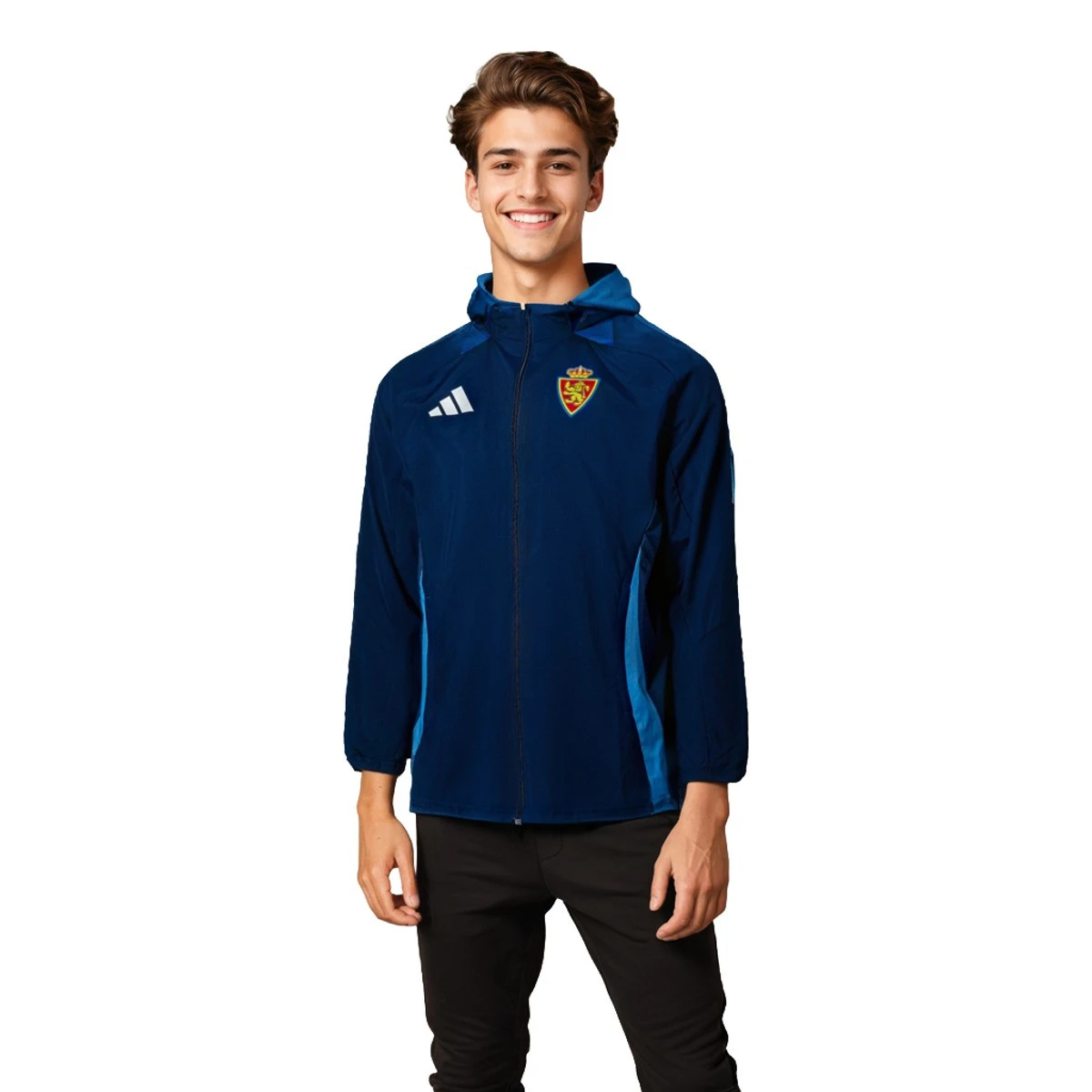 Impermeável adidas Real Zaragoza Training 2024-2025 Jogadores