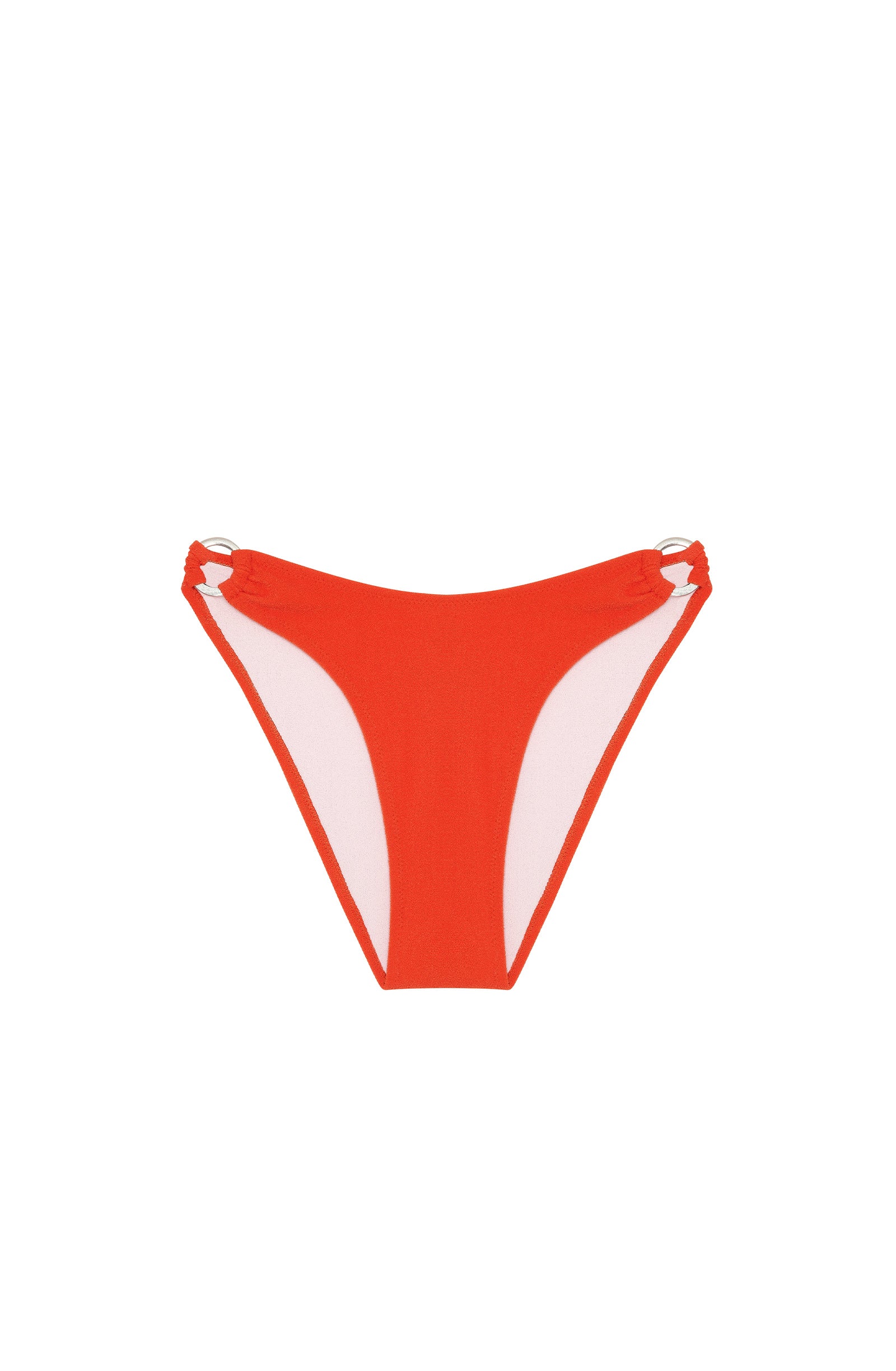 keola Bas de maillot échancré en éponge orange Orange
