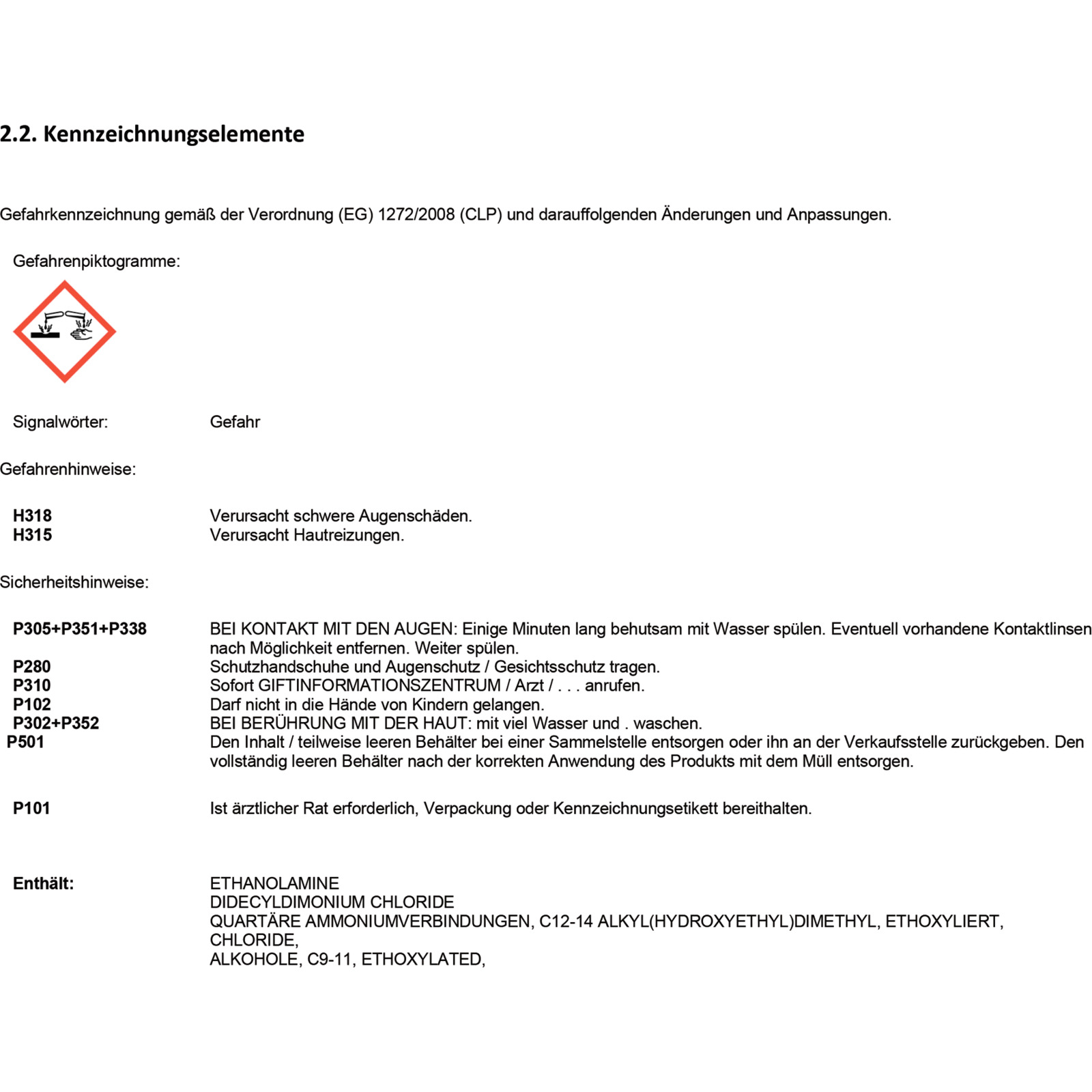 Chanteclair Universaler Fettlöser 2 x 625 ml