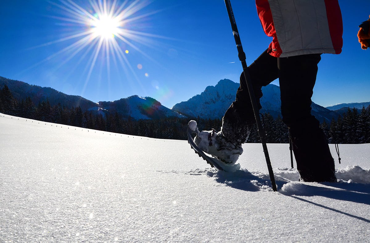 Schneeschuhwanderung Reichenau