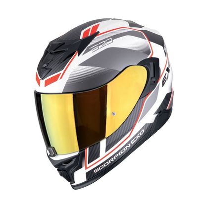 Casque Scorpion Exo EXO-520 EVO AIR - LENA - Blanc / Gris