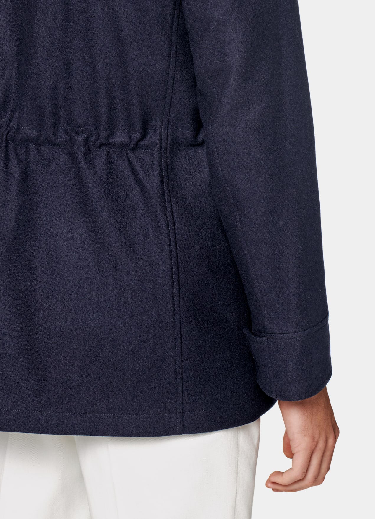 Parka rembourrée bleu marine