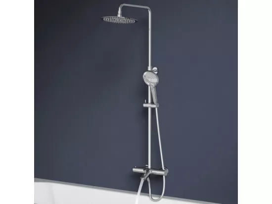 Colonne de douche ou bain douche thermostatique VITRA Aquaheat Bliss 250