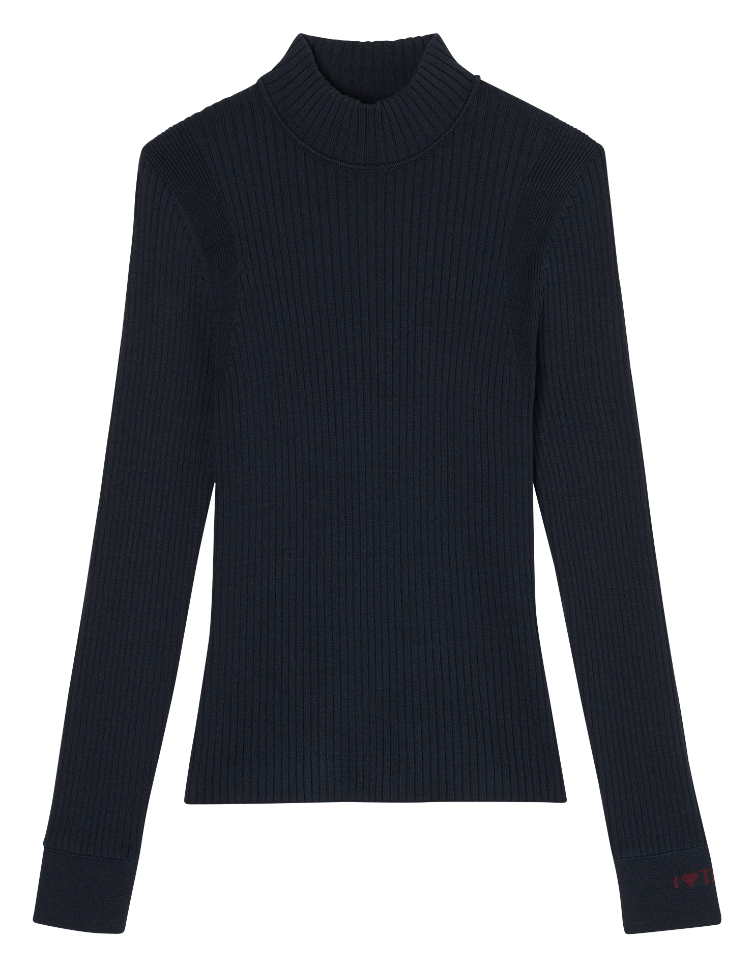 PRUDIE - Pull col rond| Bleu