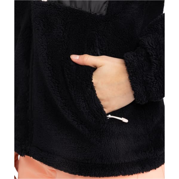 Veste polaire ROXY ALABAMA FULL ZIP TRUE BLACK