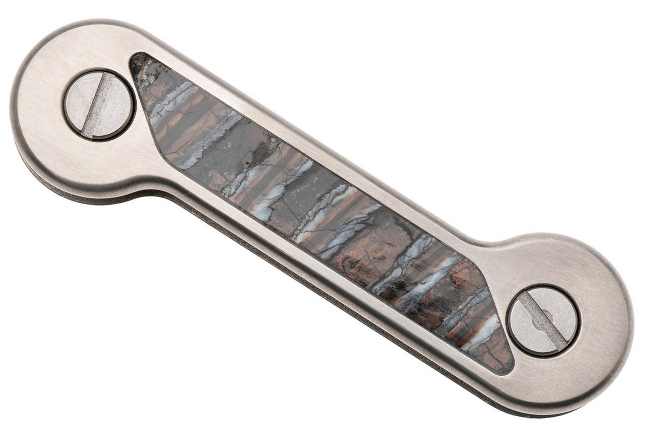 KeyBar Titanium Natural Mammoth Tooth KBR281, sleutel organiser
