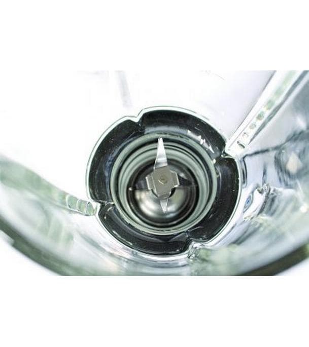 OHMEX Standmixer OHM-BLE-1788MET Schwarz/Silber Mixer mit Edelstahlklingen und rutschfesten Füssen