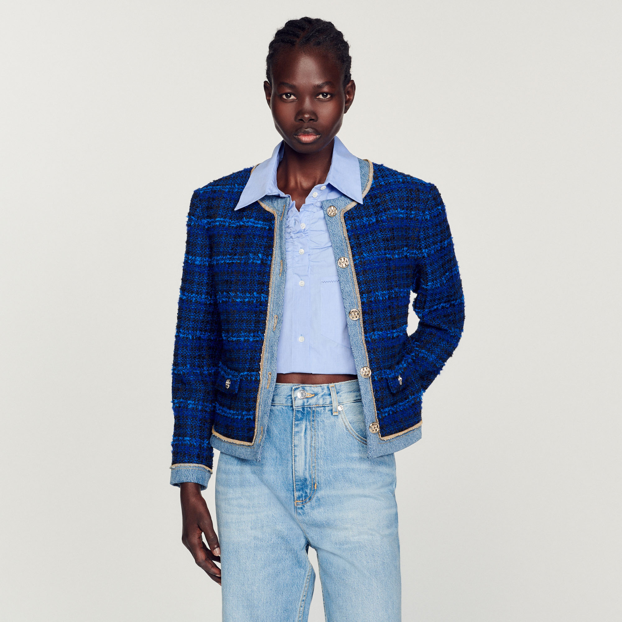 Veste en tweed
