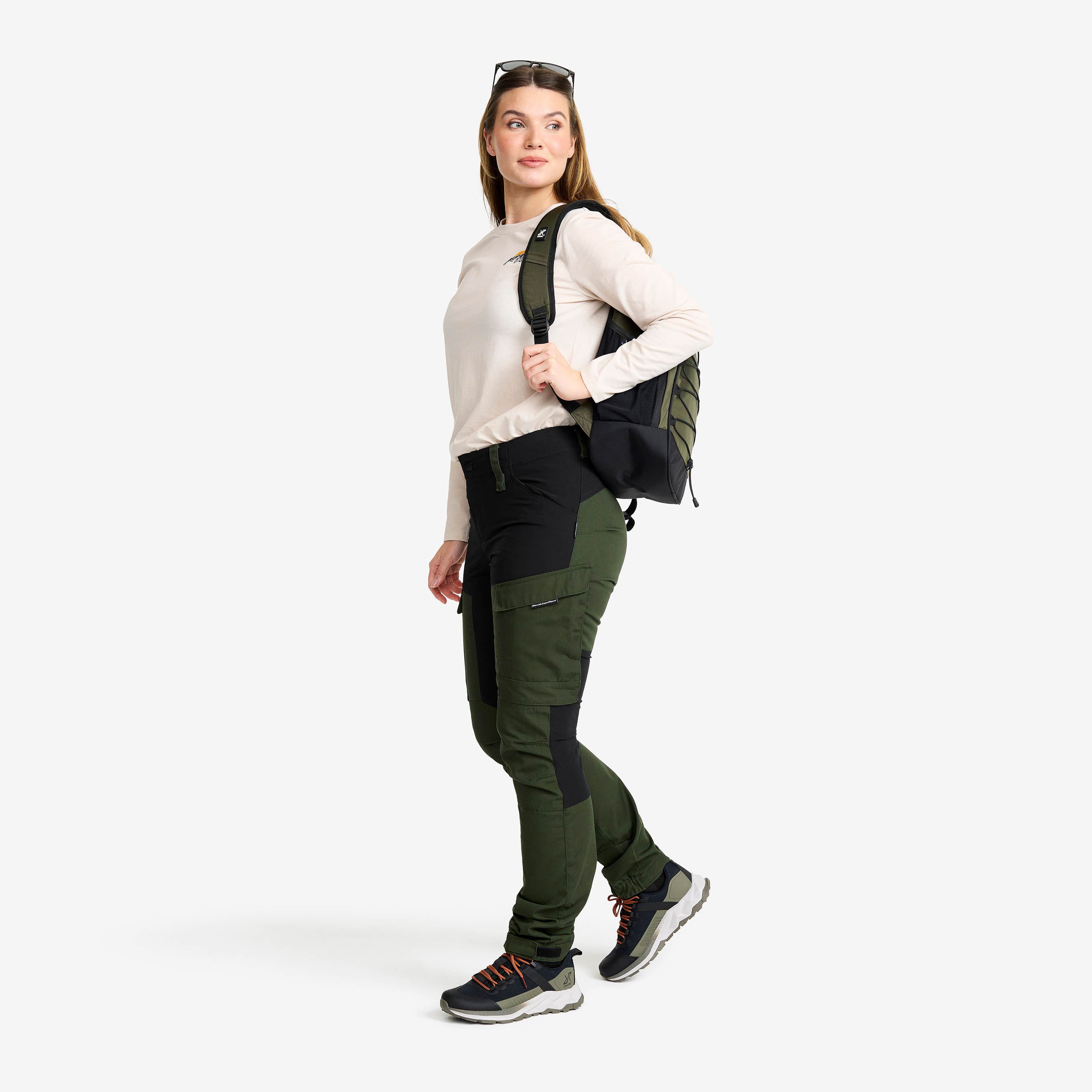 RVRC GP Pants Dame Forest Green