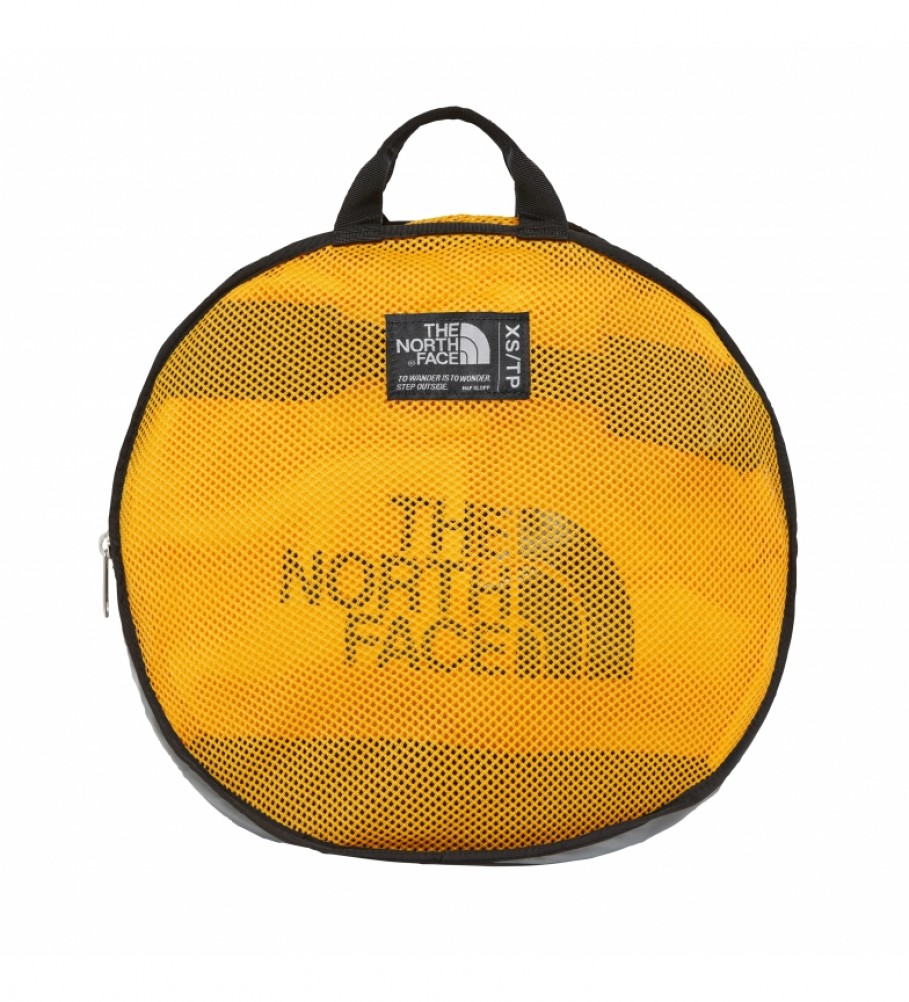 Mochila The North Face Base Camp Duffel Extra Pequena Amarela